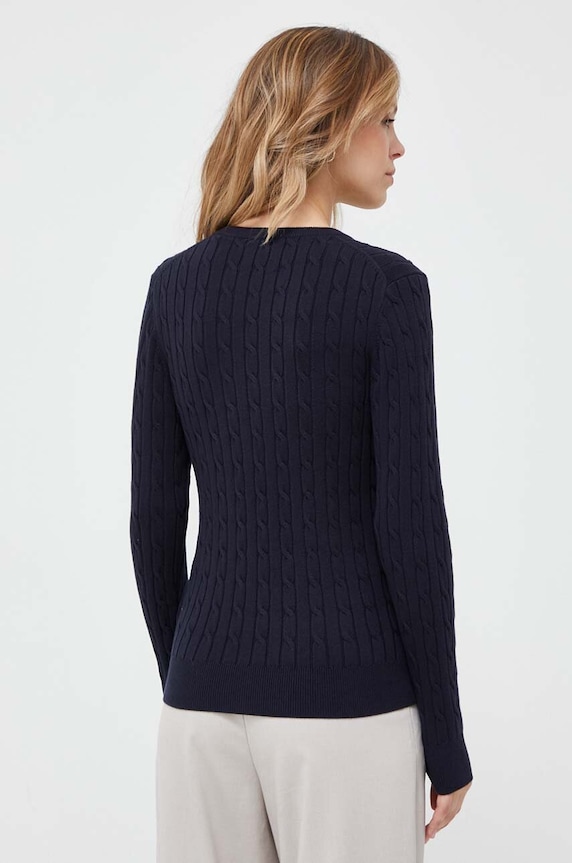 Îmbrăcăminte Gant pulover 4800101 bleumarin