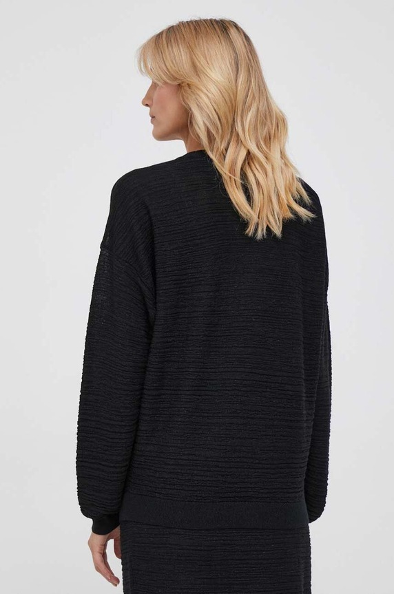 Abbigliamento Sisley maglione 11PUL103A.700 nero