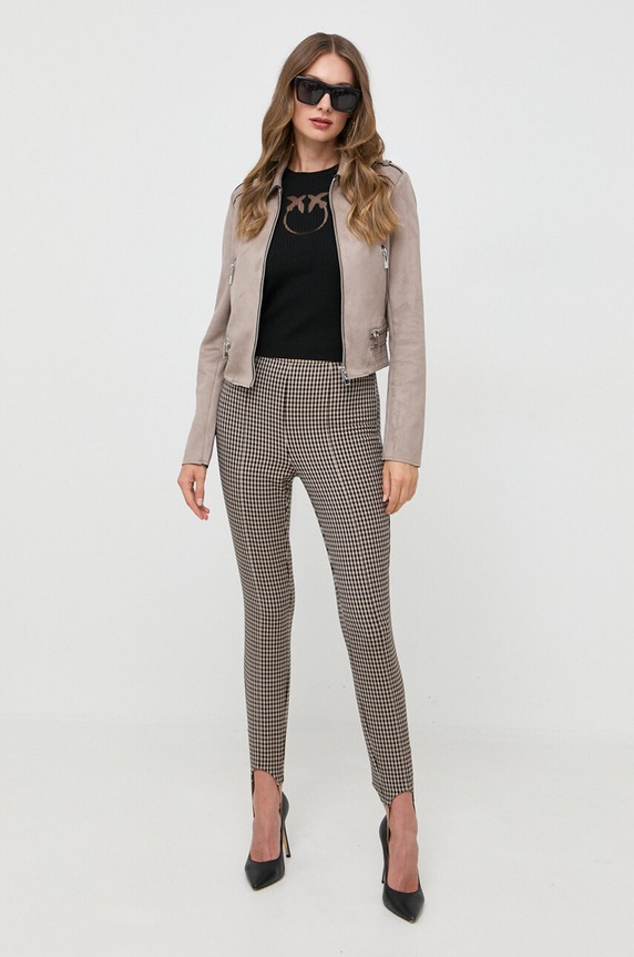Pinko sweter wełniany 102017.A18M czarny AW25