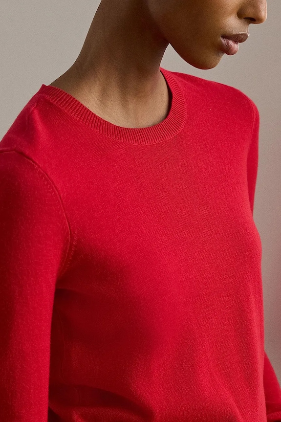 Lauren Ralph Lauren maglione rosso 200919114
