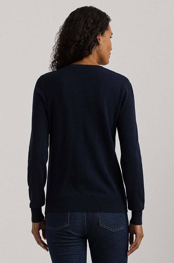 Πουλόβερ Lauren Ralph Lauren 200919114 σκούρο μπλε SS26