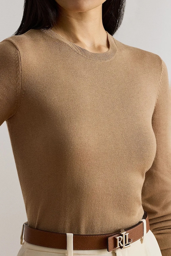Πουλόβερ Lauren Ralph Lauren καφέ 200919114
