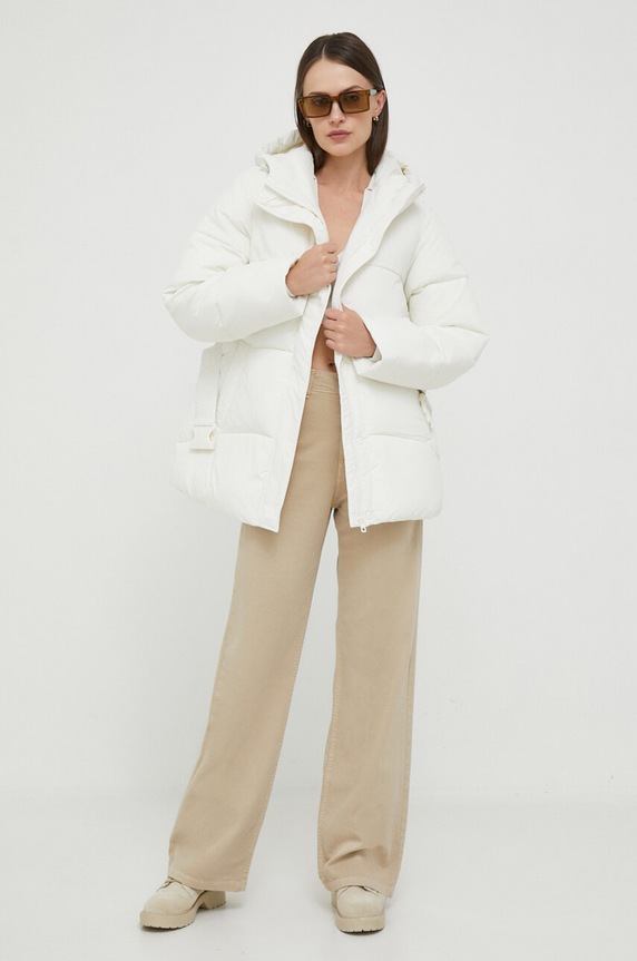 Tričko s dlouhým rukávem Calvin Klein Jeans J20J221969 béžová AW23
