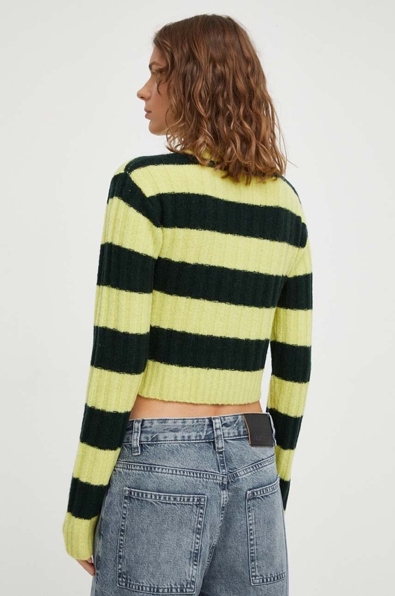 Ruházat Won Hundred gyapjú pulóver 2590.11076 zöld