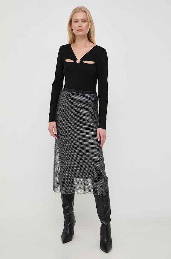 Morgan sweter MLAO.NOIR czarny AW23
