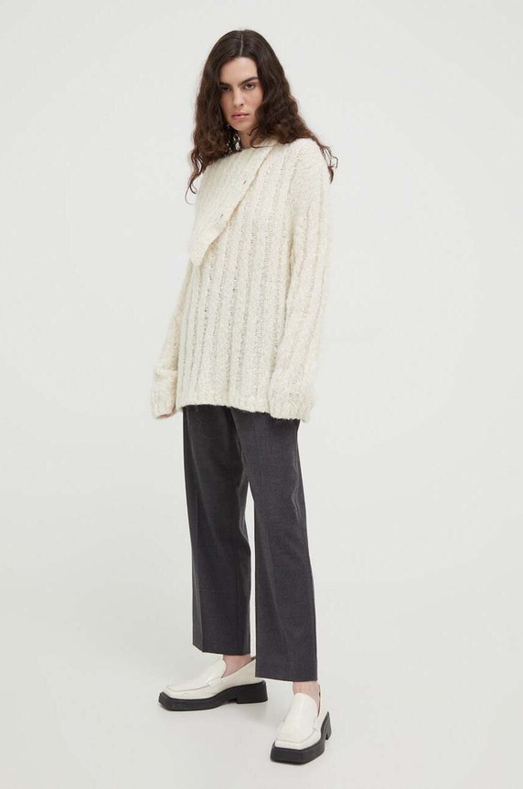 Lovechild pulover de lana 8563463 bej AW23