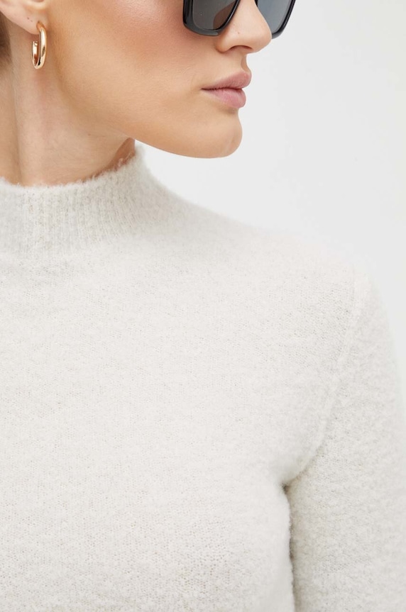 Μάλλινο πουλόβερ Drykorn μπεζ 88579.423080