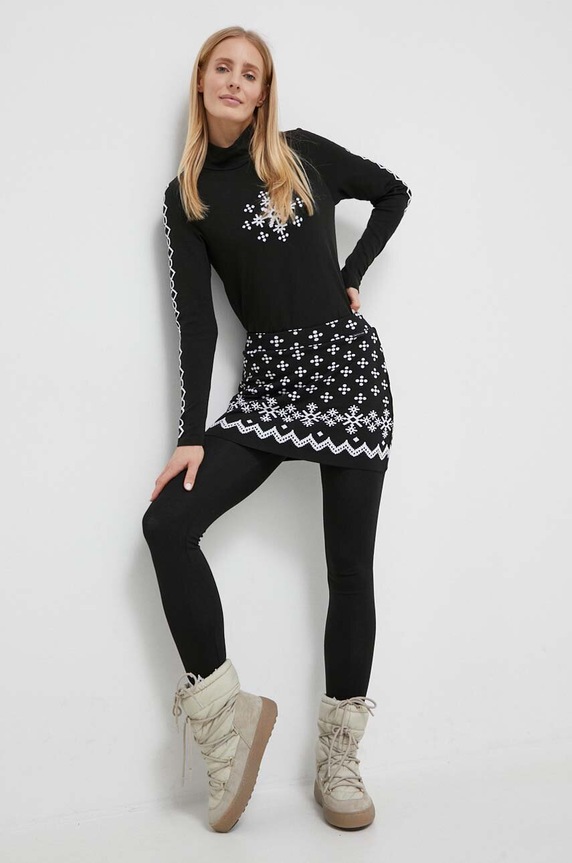 Newland longsleeve sportowy Diadema N46352.108 czarny AW23