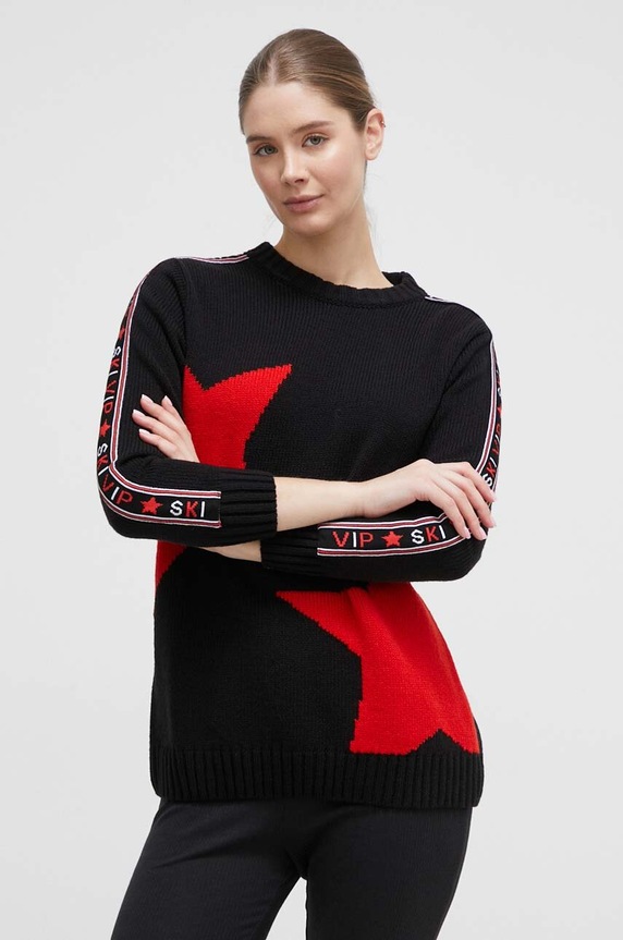 Newland sweter Ariel okrągły czarny N46320.99