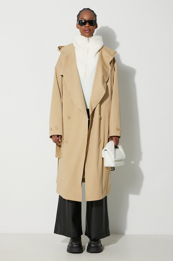 Vlněný svetr JW Anderson KW0579.YN0157 tyrkysová AW23