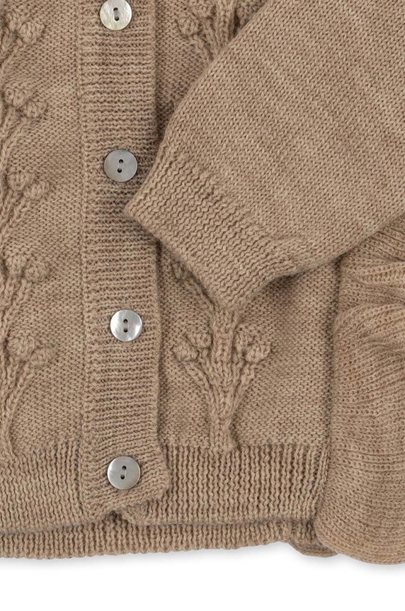 Konges Sløjd kardigan dziecięcy KS5980 beżowy