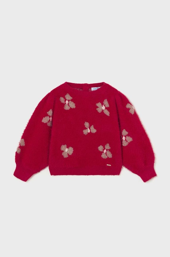 Mayoral sweter niemowlęcy pozostałe czerwony 2310.4D.Baby.9BYX