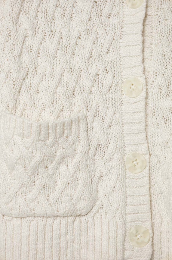 Κοριτσίστικα Παιδικό κάρδιγκαν Abercrombie & Fitch KI250.3035 μπεζ