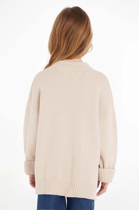 Tommy Hilfiger sweter bawełniany dziecięcy KG0KG07626.128.176.9BYX
