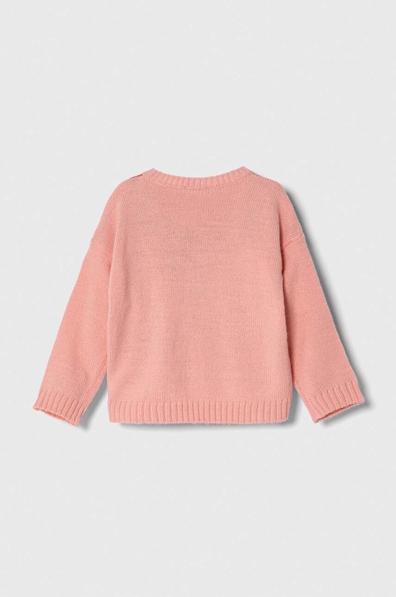 United Colors of Benetton pulover pentru copii din amestec de lana 1076H1018.P.SEASONAL roz AW23