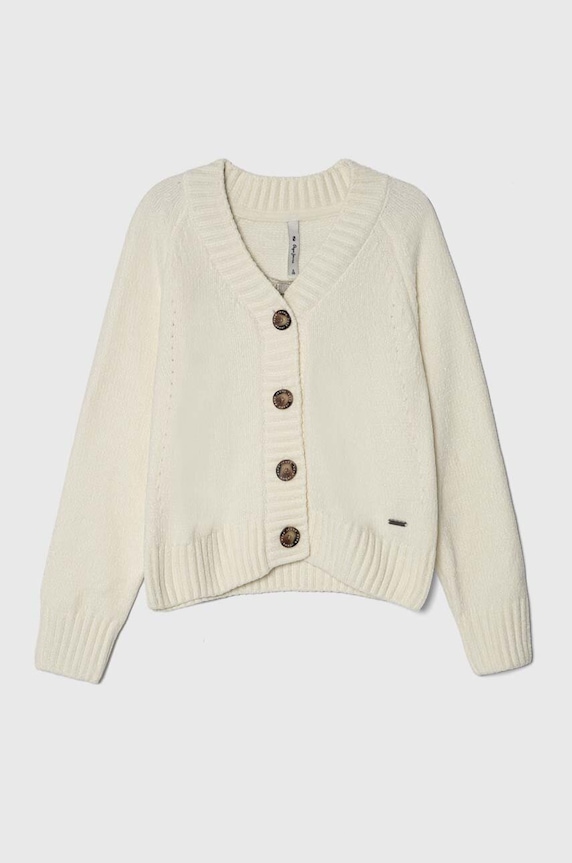 Pepe Jeans kardigan dziecięcy pozostałe beżowy PG701058