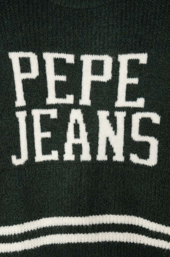 Дівчинка Дитячий светр з домішкою вовни Pepe Jeans PG701068 зелений