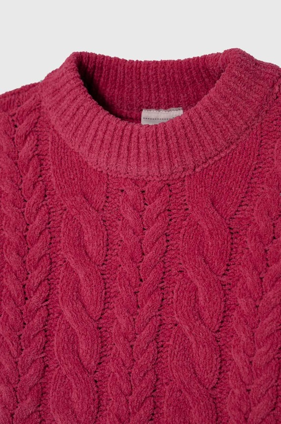 Dziewczynka Abercrombie & Fitch sweter KI250.3075 fioletowy