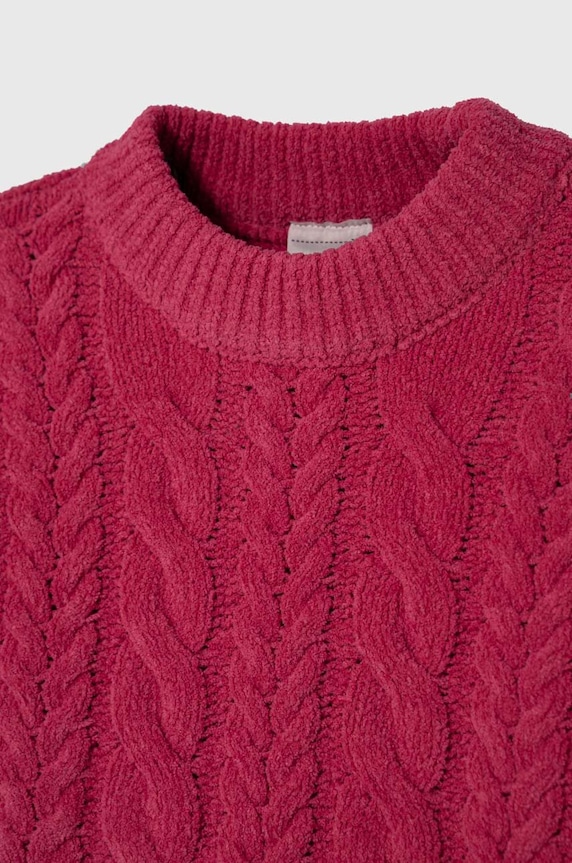 Dziewczynka Abercrombie & Fitch sweter KI250.3075 fioletowy