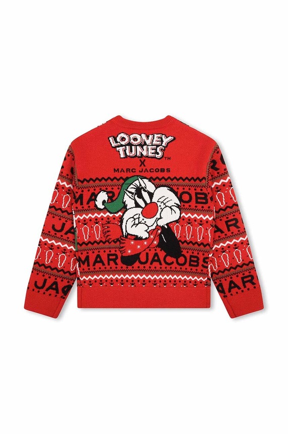 Marc Jacobs sweter dziecięcy W25629.156 czerwony AW23