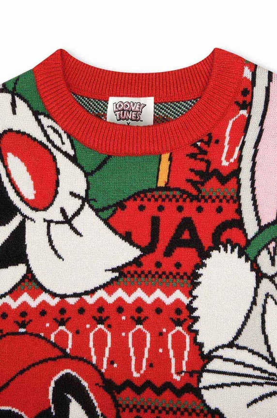 Chłopiec Marc Jacobs sweter dziecięcy W25629.156 czerwony