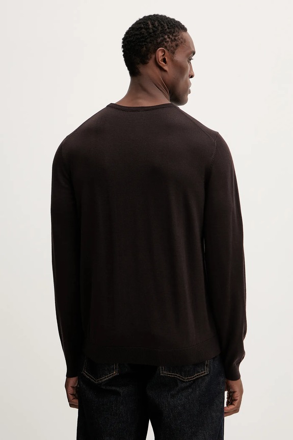 Ruházat BOSS gyapjú pulóver 50468239 barna