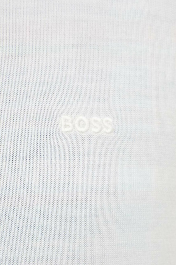 Vlnený sveter BOSS Baram-L 50476363 béžová
