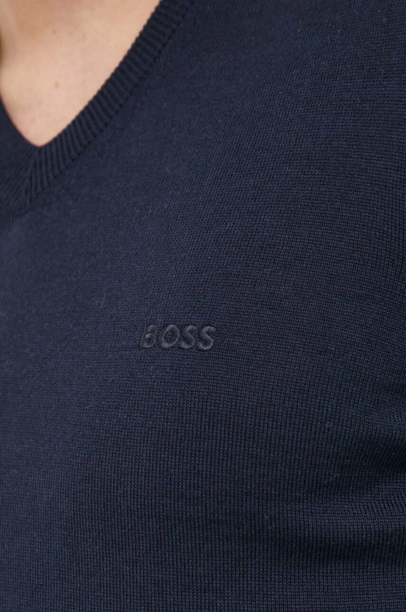 BOSS sweter wełniany Baram-L 50476363