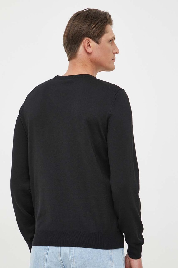 Oblačila Volnen pulover BOSS Baram-L 50476363 črna