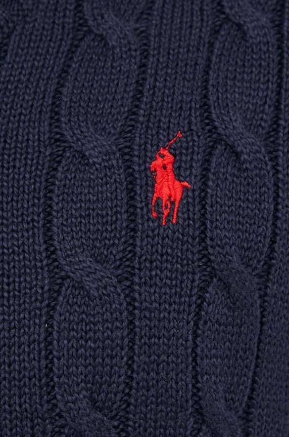 Polo Ralph Lauren kamizelka bawełniana 710860352 granatowy