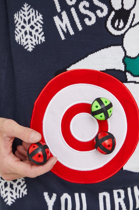 Lindbergh sweter granatowy 30.804093.NAVY