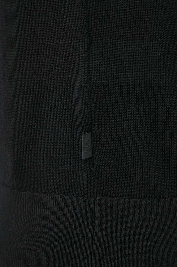 Vlněný svetr Michael Kors CF260727AP černá