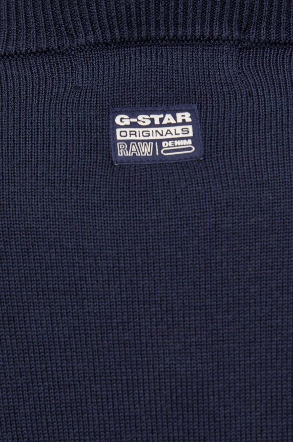 Vlněný svetr G-Star D21931.B692 námořnická modř