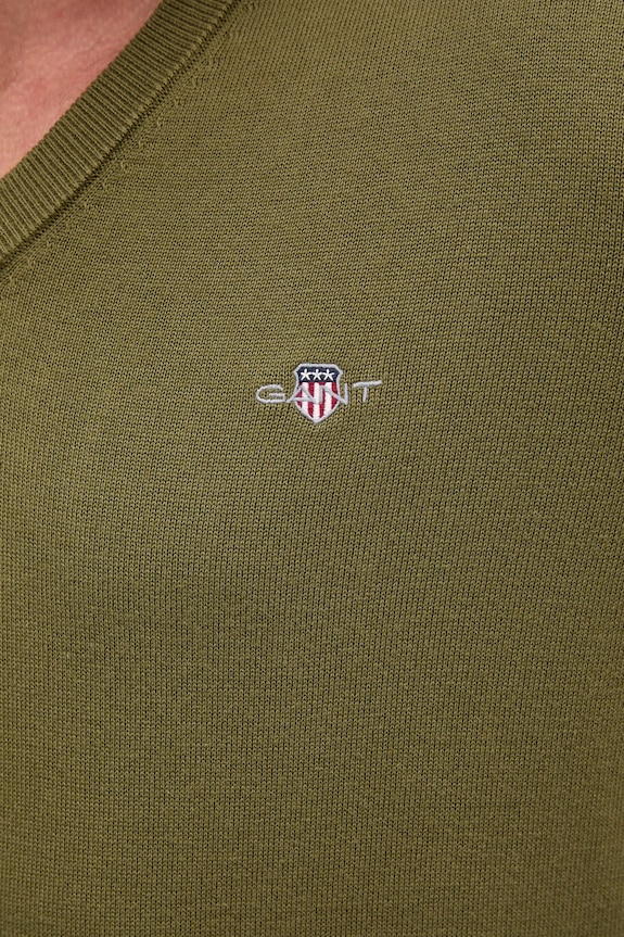 Gant pulover de bumbac 8030562 verde