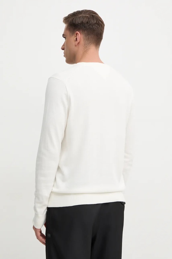 Odzież Tommy Hilfiger sweter z domieszką kaszmiru MW0MW28047 beżowy