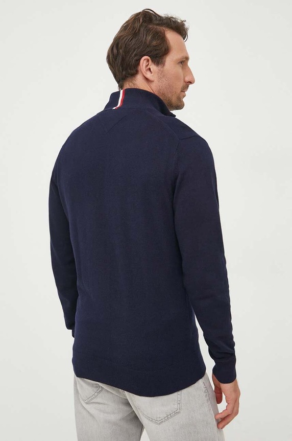 Ruházat Tommy Hilfiger kardigán kasmír keverékből MW0MW28050 sötétkék