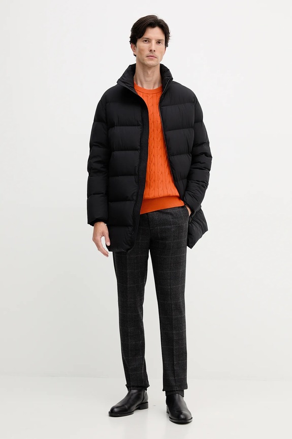 Tommy Hilfiger pulover bărbați bumbac MW0MW33132 portocaliu SS26
