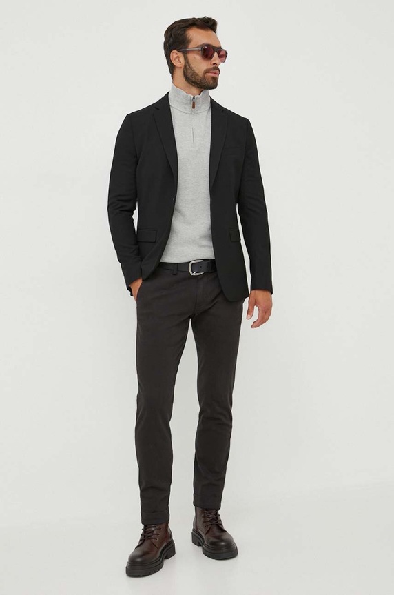 Бавовняна кофта Polo Ralph Lauren 710671929 сірий AW25