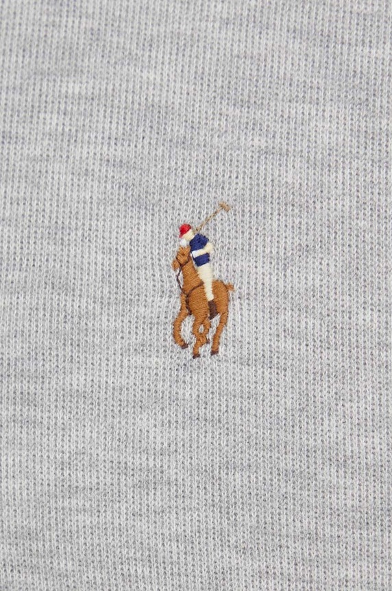 Бавовняна кофта Polo Ralph Lauren 710671929 сірий
