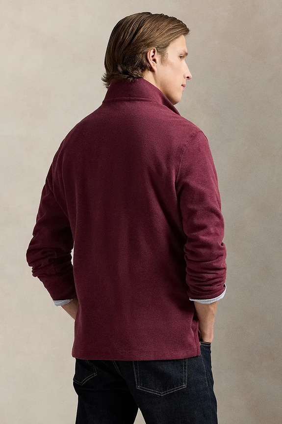 Polo Ralph Lauren cotton sweatshirt 710671929 maroon AW25