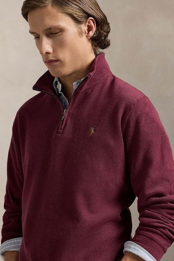 Polo Ralph Lauren cotton sweatshirt maroon 710671929