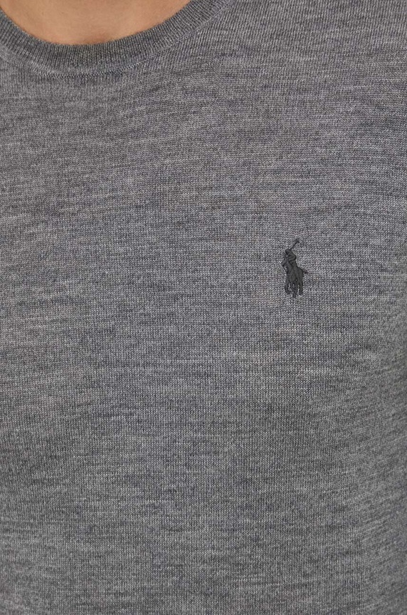 Polo Ralph Lauren sweter wełniany 710876846 szary