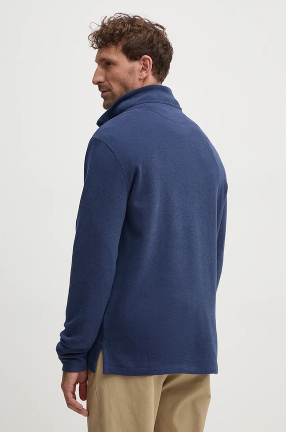 Odzież Polo Ralph Lauren sweter bawełniany 710877001 granatowy