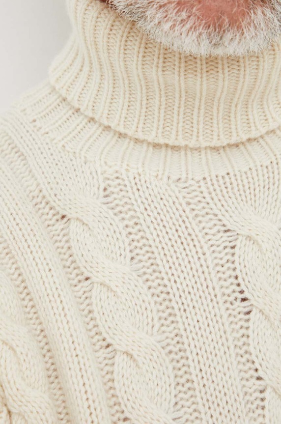 Polo Ralph Lauren maglione in lana 710917035 beige