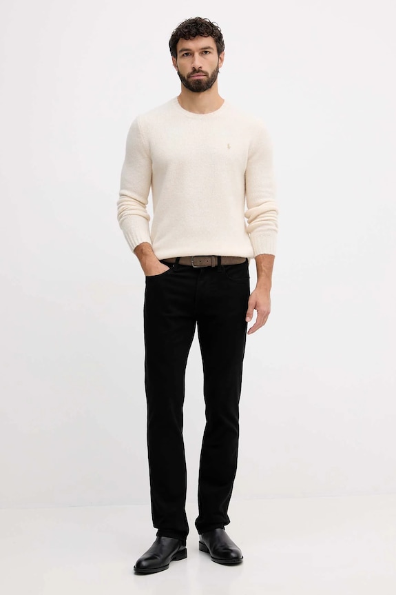 Polo Ralph Lauren sweter wełniany 710918805 beżowy AW25
