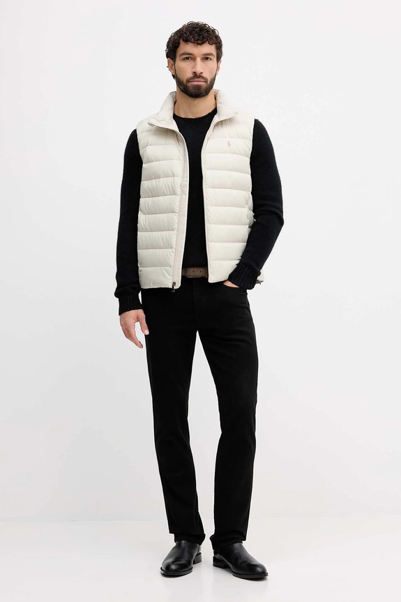 Polo Ralph Lauren sweter wełniany 710918805 czarny AW25