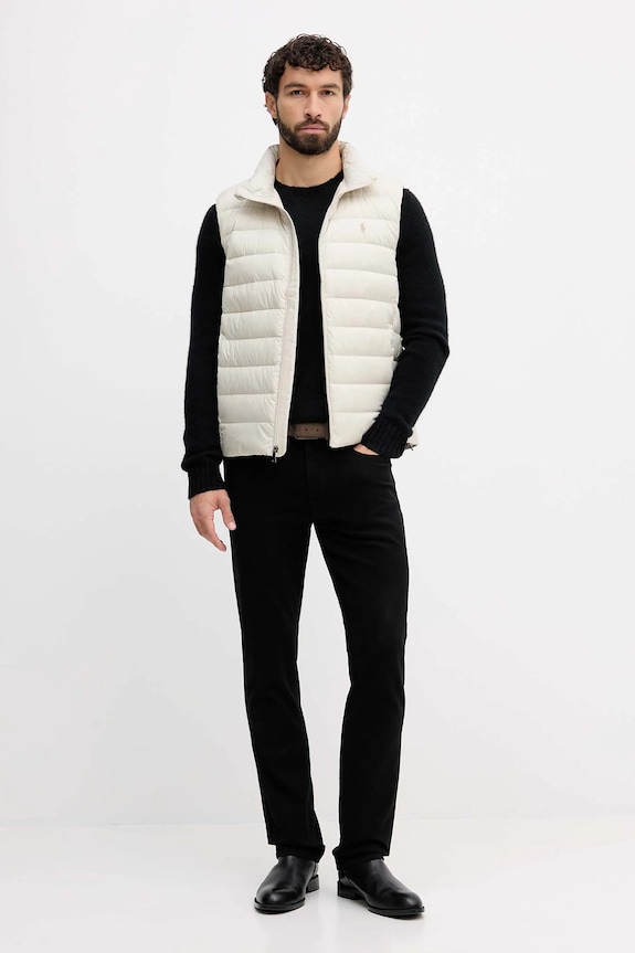 Polo Ralph Lauren sweter wełniany 710918805 czarny AW25