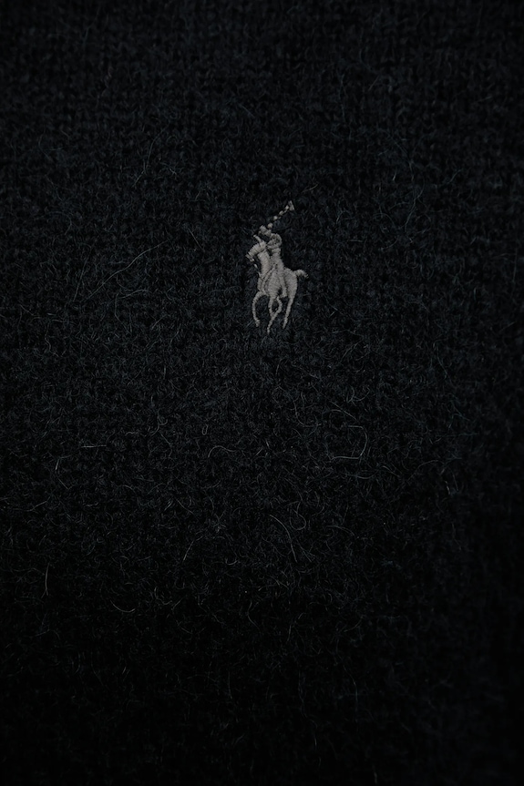 Polo Ralph Lauren sweter wełniany 710918805 czarny