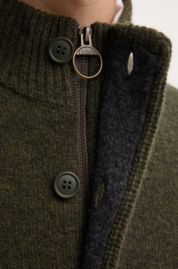Barbour cardigan in lana MKN0731