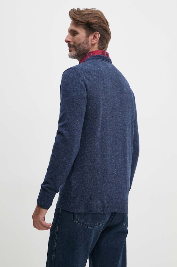 Abbigliamento Barbour maglione in lana MKN0844 blu navy